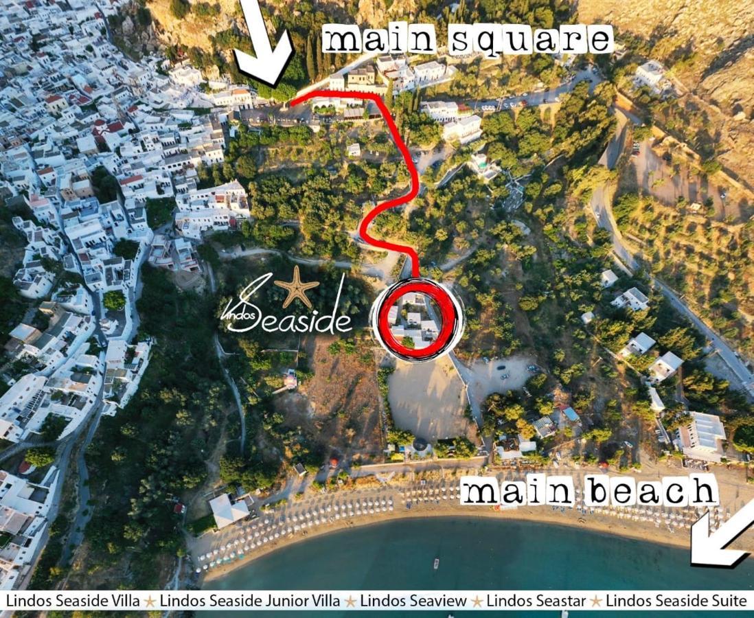 Lindos Seaside Suite Zewnętrze zdjęcie